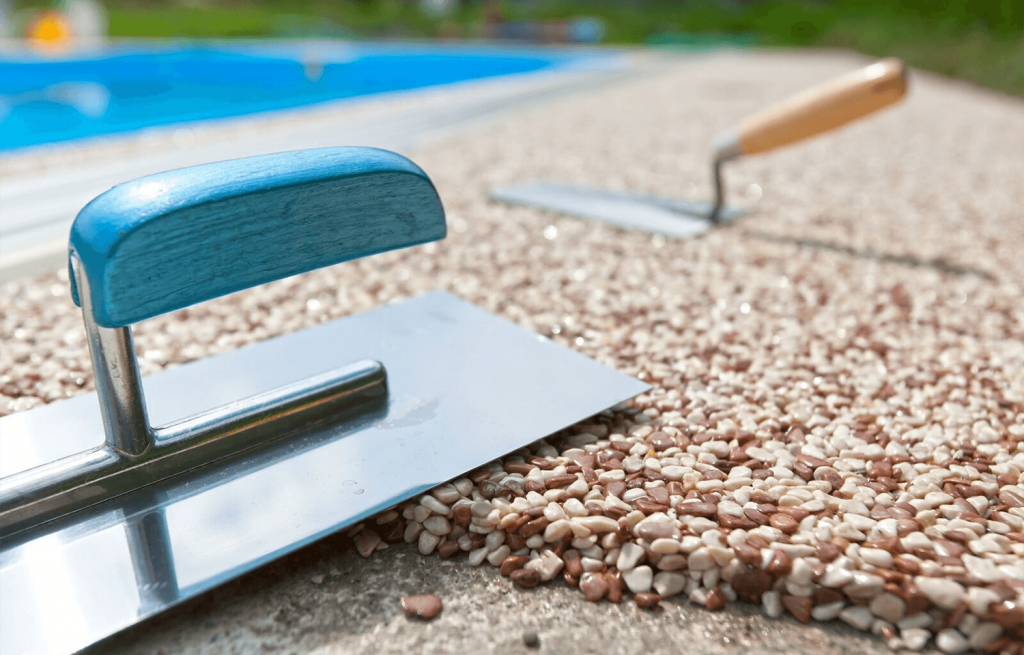 Steinteppich für Spezialbereiche